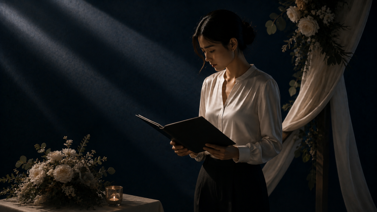 officiant de cérémonie